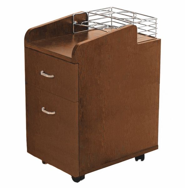 ATL- TR03 Accessory Cart- Cappuccino