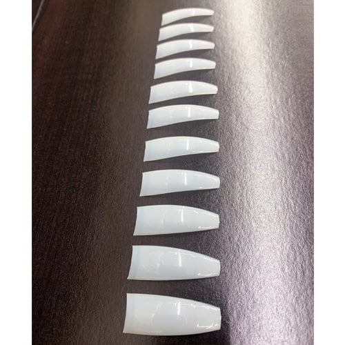 ATL- Clear Stiletto Nail Tip Set #93 (#0-10)