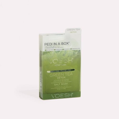 ATL- GREEN TEA DETOX  - Voesh Pedi in a Box - Deluxe 4 Step