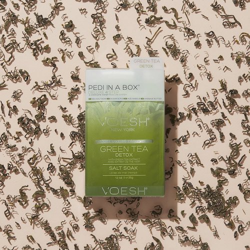 ATL- GREEN TEA DETOX  - Voesh Pedi in a Box - Deluxe 4 Step