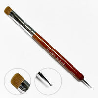 ATL- VOS 100% Kolinsky French Brush w/ Dotting Tool