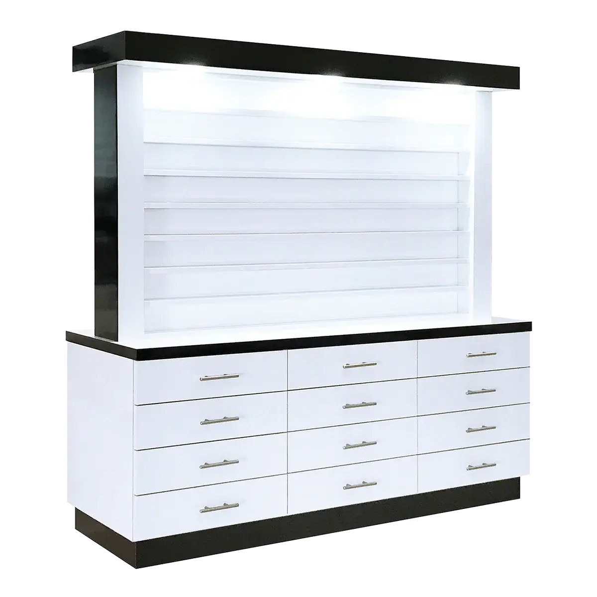 Whale Spa- Double Sided Polish & Powder Display/Cabinet