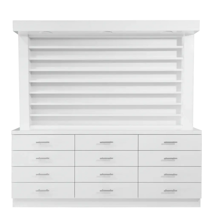 Whale Spa- Single Sided Polish & Powder Display/Cabinet