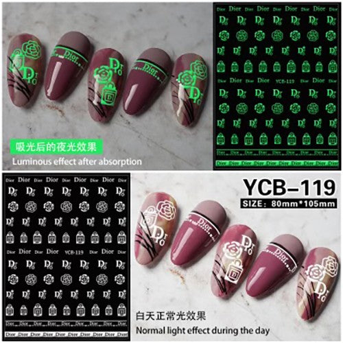 ATL- Nail Art Stickers (YCB119)