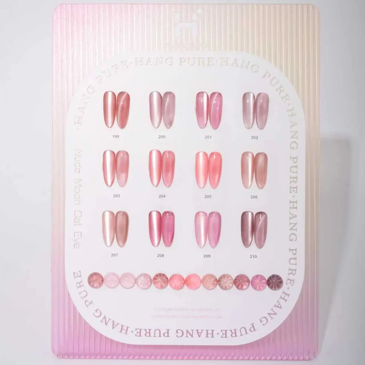 ATL- Hang Pure Nude Moon Cat Eye Collection (12 Colors) - Set #10 (199-210)