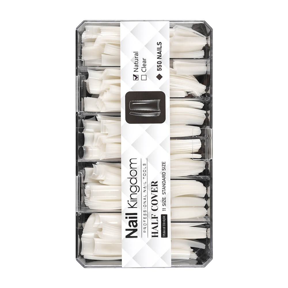 ATL- Natural Straight Tip Box | Nail Kingdom