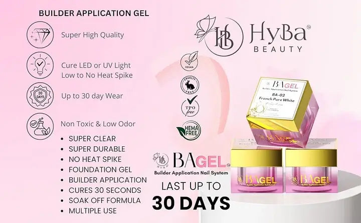 ATL- #BA-01 Super Clear Builder Gel