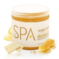 ATL- Sugar Scrub (16oz) Milk + Honey w/ White Chocolate | BCL Organic Spa