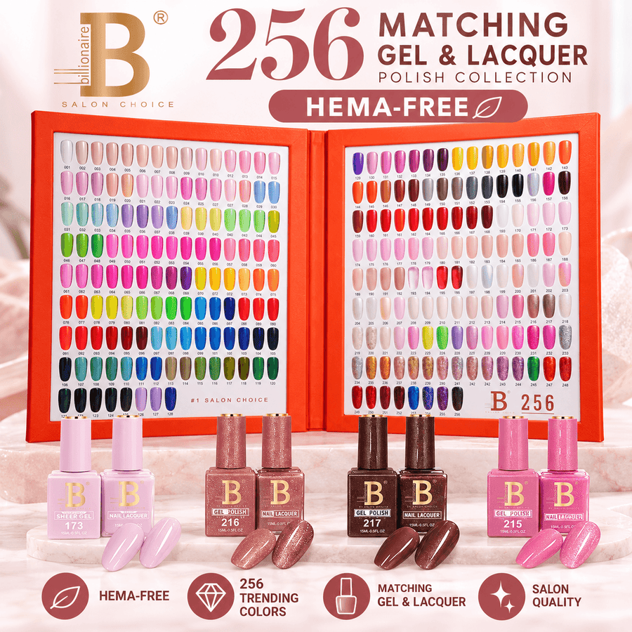 ATL- Billionaire Imperial 256 Matching Colors Collection | Duo: Gel, Polish
