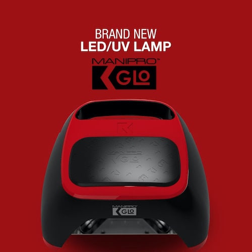 ATL- Black with Red Trim - ManiPro Glo Led/UV Nail Lamp | Kupa Inc