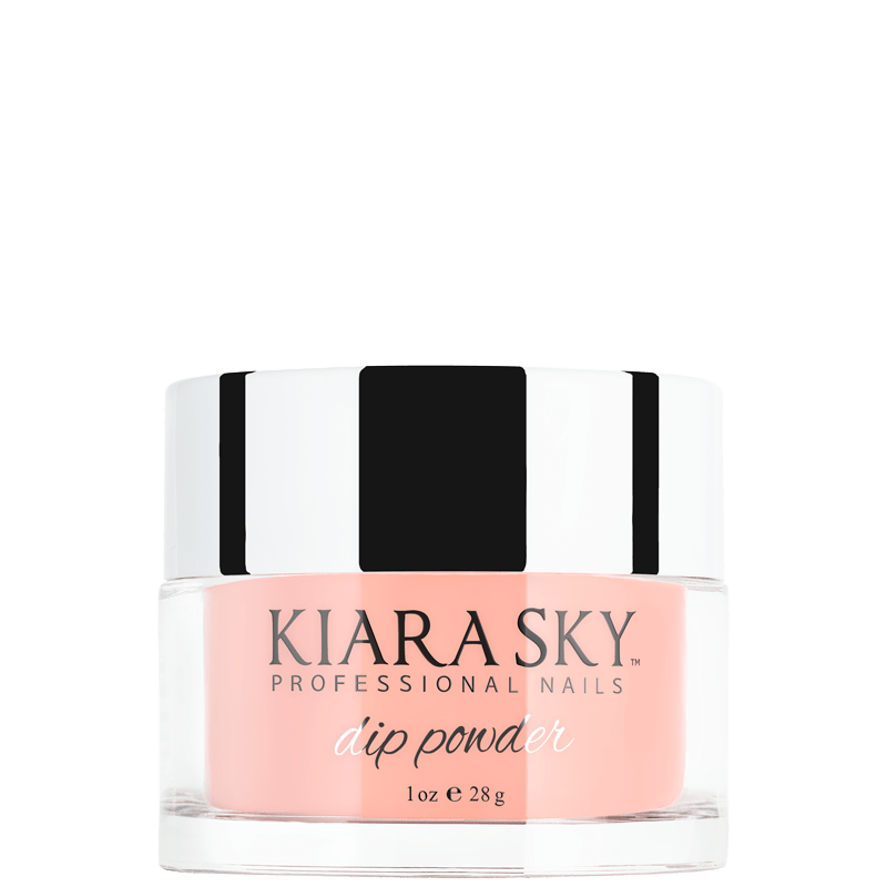 ATL- TOUCH OF BLUSH | Kiara Sky Glow in the Dark Dip Powder