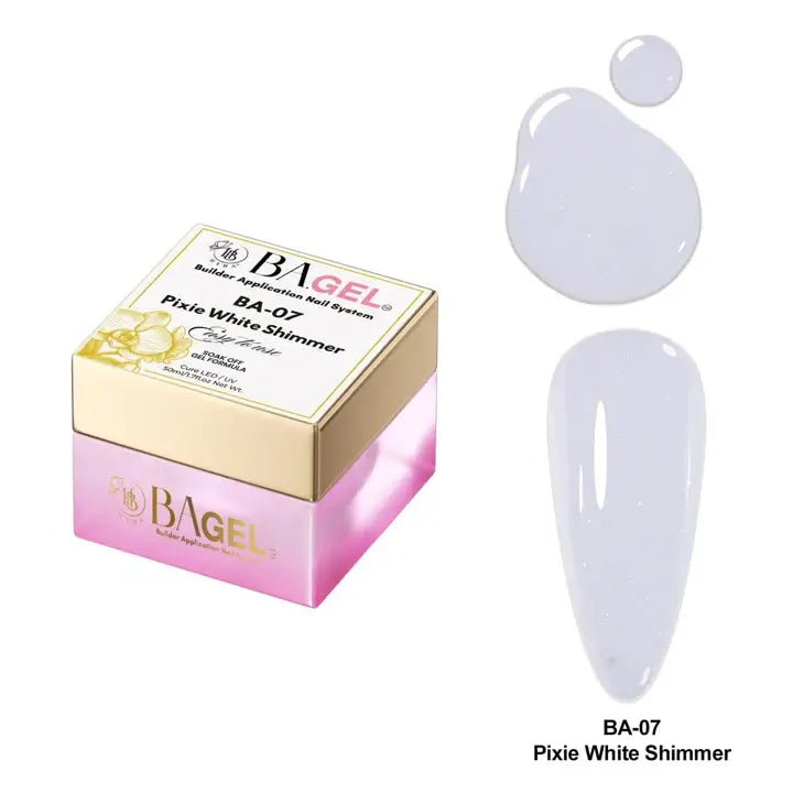 ATL- #BA-07 Pixie White Shimmer Builder Gel