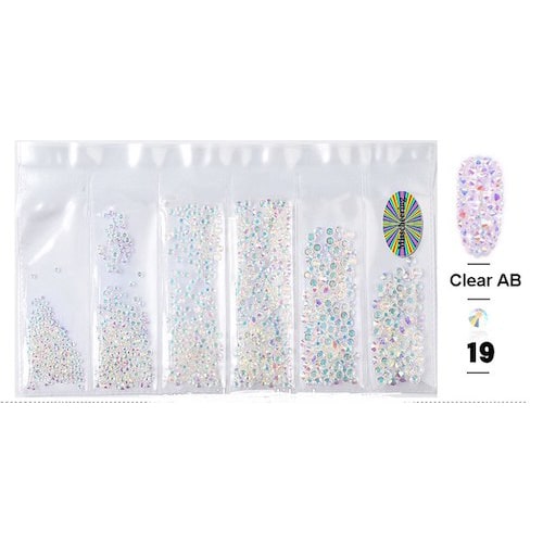 ATL- Crystal Rhinestone Pack (Size 3,5,7,9,11,13)