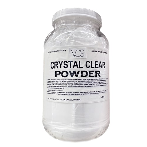 PICK UP - VOS Clear Mix Acrylic Powder (5 lbs)