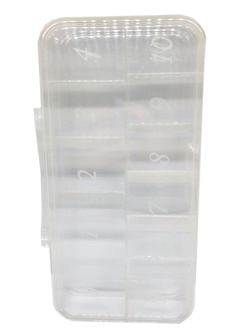 ATL- Clear Empty Tip Box | ATL Nail Supply