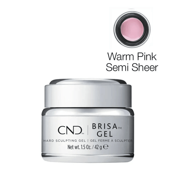 ATL- CND Brisa Sculpting Gel - Warm Pink Semi Sheer