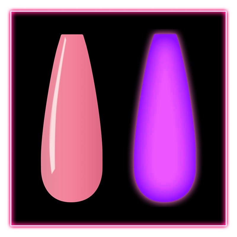 ATL- CODE PINK | Kiara Sky Glow in the Dark Dip Powder