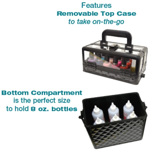 ATL- Lockable Nail Tech Tool Case | City Lights