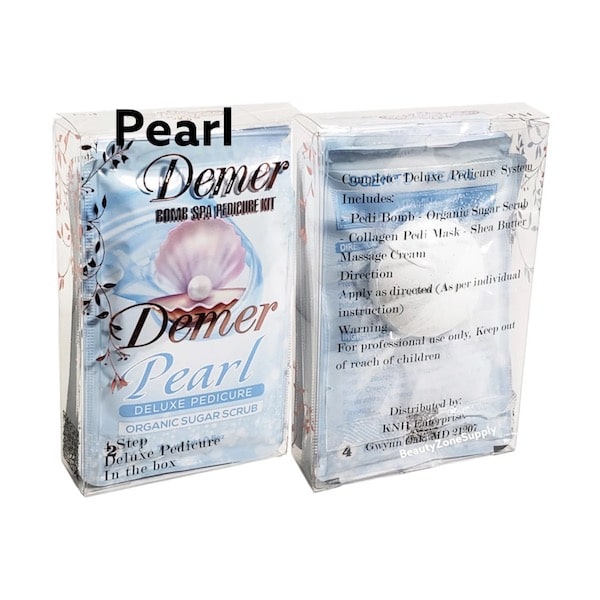 ATL- Pearl - Demer 4in1 Deluxe Pedicure Kit w/ Spa Bomb