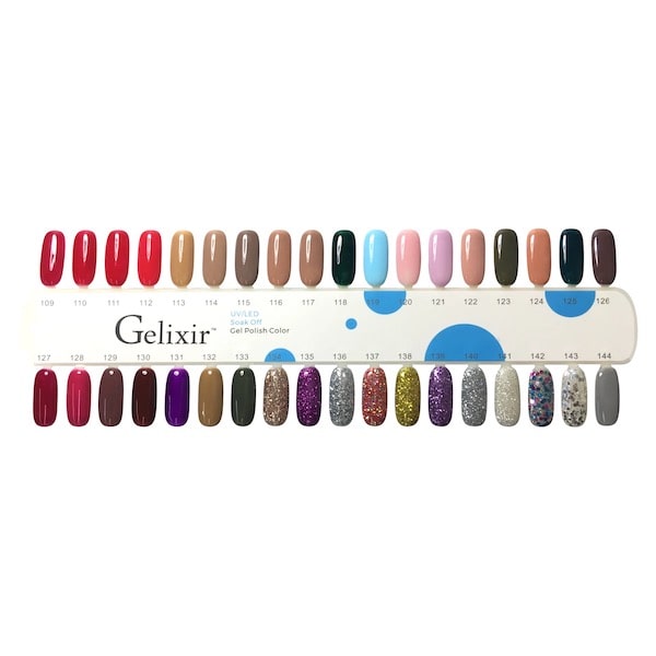 ATL- Gelixir | Gel & Lacquer Polish - SET #4 (109-144)