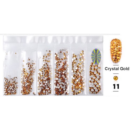 ATL- Crystal Rhinestone Pack (Size 3,5,7,9,11,13)