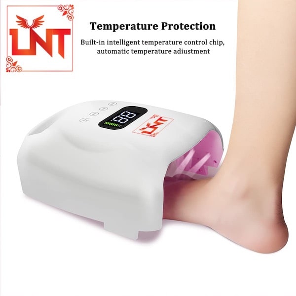 ATL- LNT 96W Cordless Rechargeable LED/UV Nail Lamp with Red Light