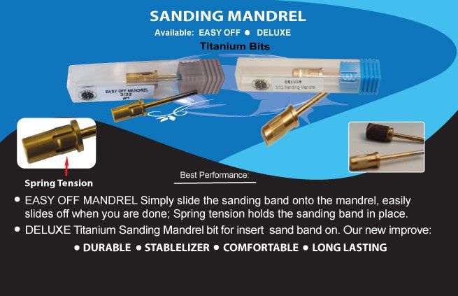 ATL- Sanding Mandrel Titanium Drill Bit | TODAY'S PRODUCT