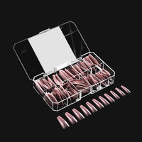 ATL- Gel-X™ Neutrals Mia Sculpted Coffin (Long) Box of Tips | APRES