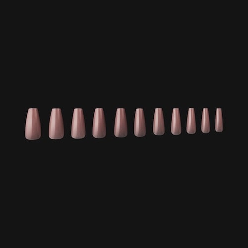 ATL- Gel-X™ Neutrals Mia Natural Coffin (Medium) Box of Tips | APRES