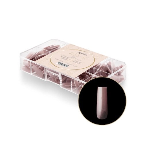 ATL- Gel-X™ Neutrals Mia Sculpted Square (Long) Box of Tips | APRES