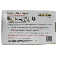 ATL- Nail Mac Super Flex Shaft (Shank 1/8")