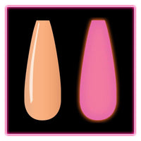 ATL- PEACH, PLEASE | Kiara Sky Glow in the Dark Dip Powder