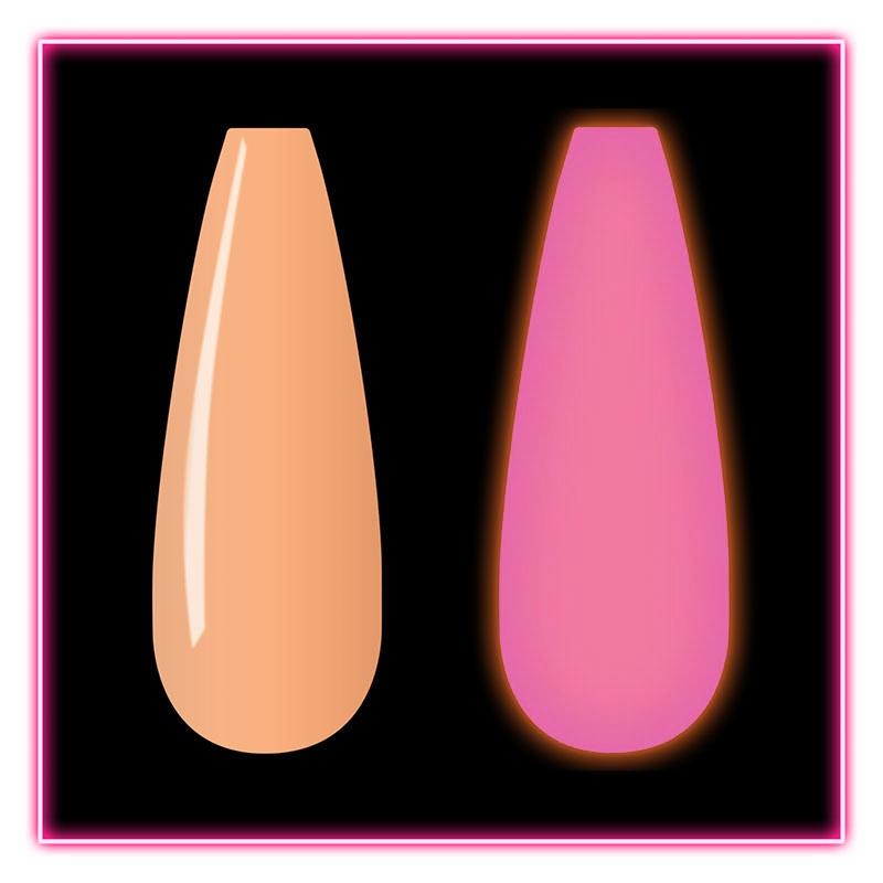 ATL- PEACH, PLEASE | Kiara Sky Glow in the Dark Dip Powder