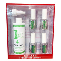 ATL- Step 4: Top Coat Refill Set | Red Dip Powder