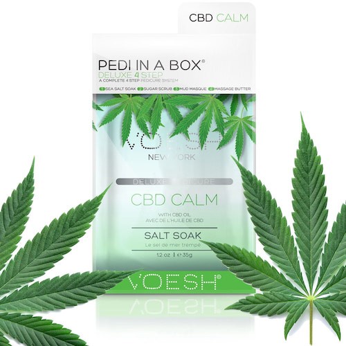 ATL- HEMP CALM  - Voesh Pedi in a Box - Deluxe 4 Step