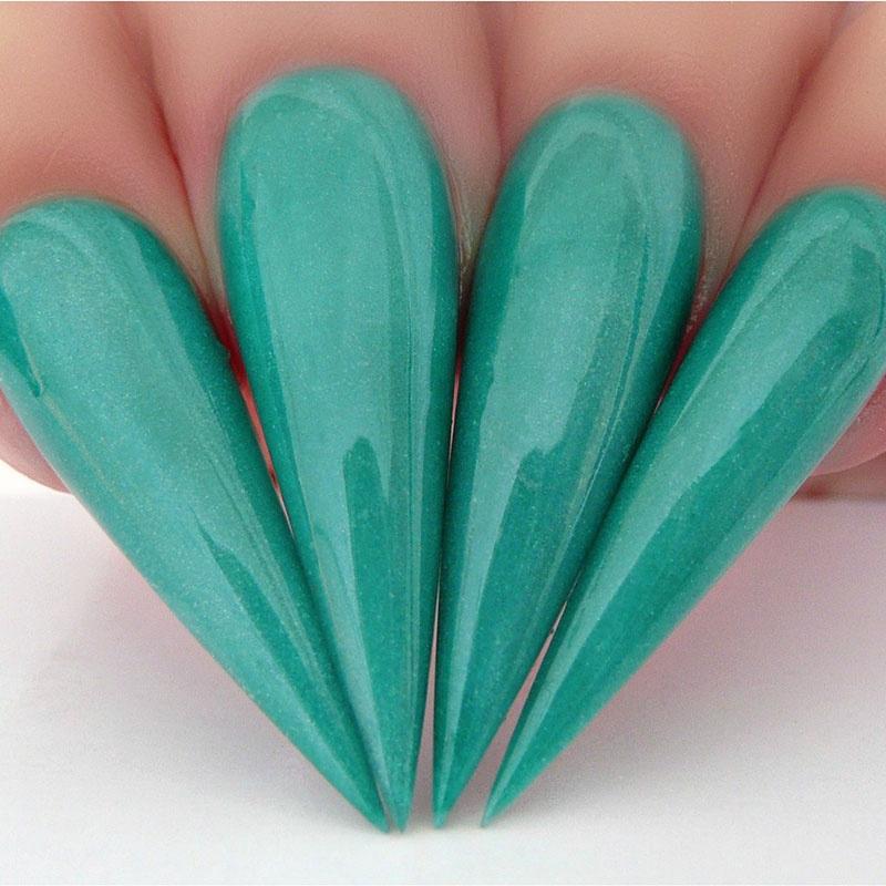 ATL- TEAL MY HEART | Kiara Sky Glow in the Dark Dip Powder