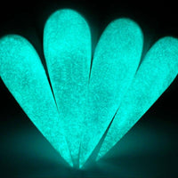 ATL- TEAL MY HEART | Kiara Sky Glow in the Dark Dip Powder