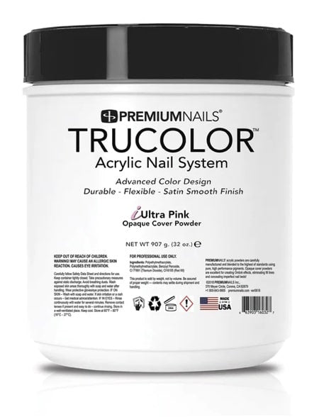 ATL- iUltra Pink (Opaque/Cover) | TruColor Nail Sculpting Acrylic Powder