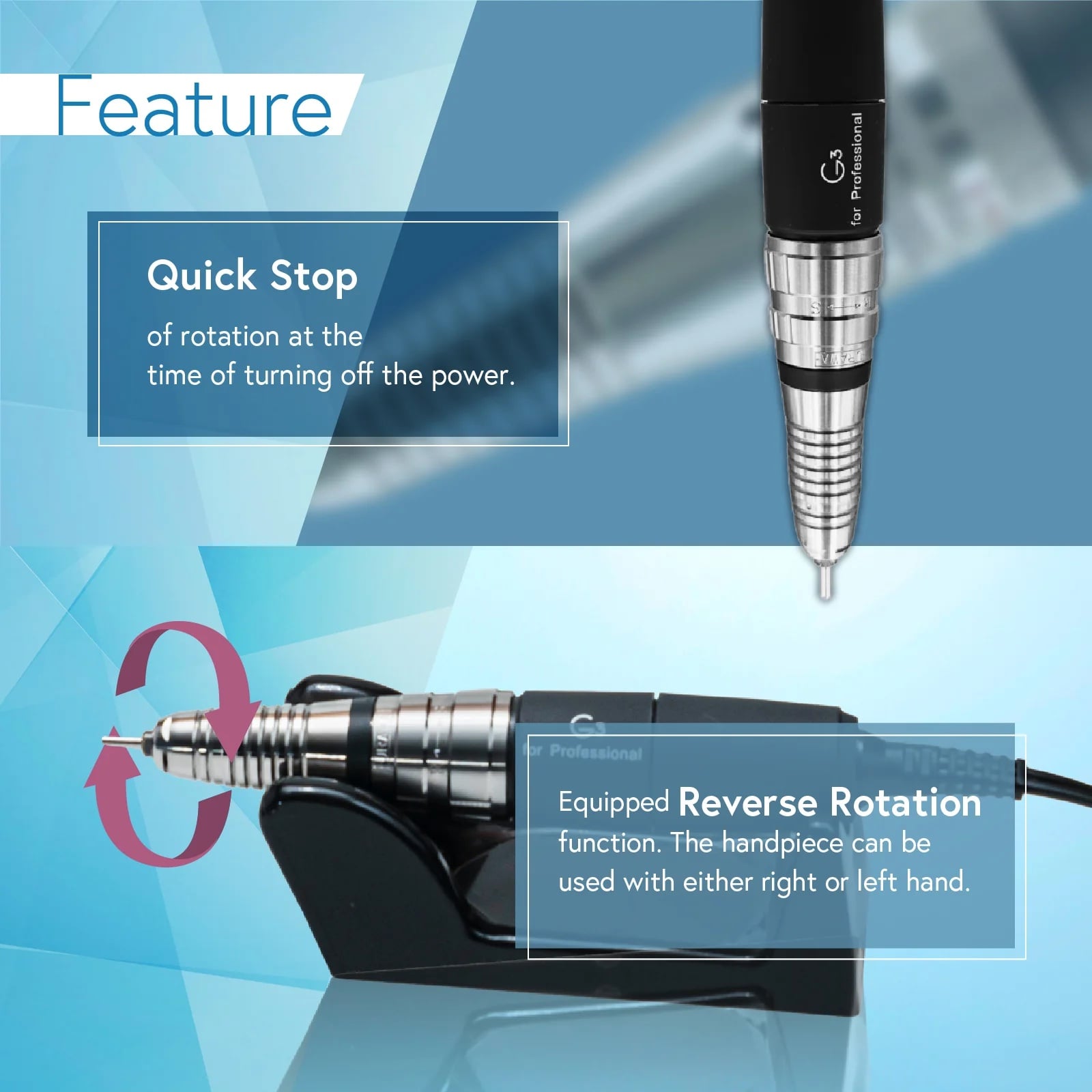 ATL- Urawa G3 Professional Portable Nail Drill | ATL Nail Supply