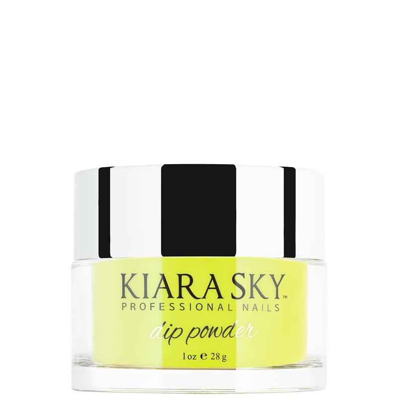 ATL- ELECTRIC YELLOW | Kiara Sky Glow in the Dark Dip Powder